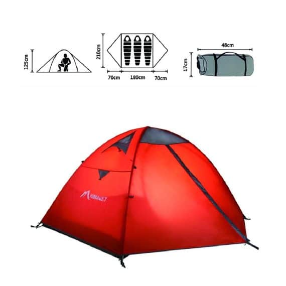 הימאגט אוהל 2 אנשים HIMAGET