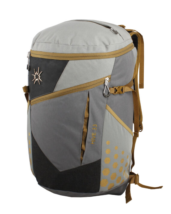 תיק גב אפור