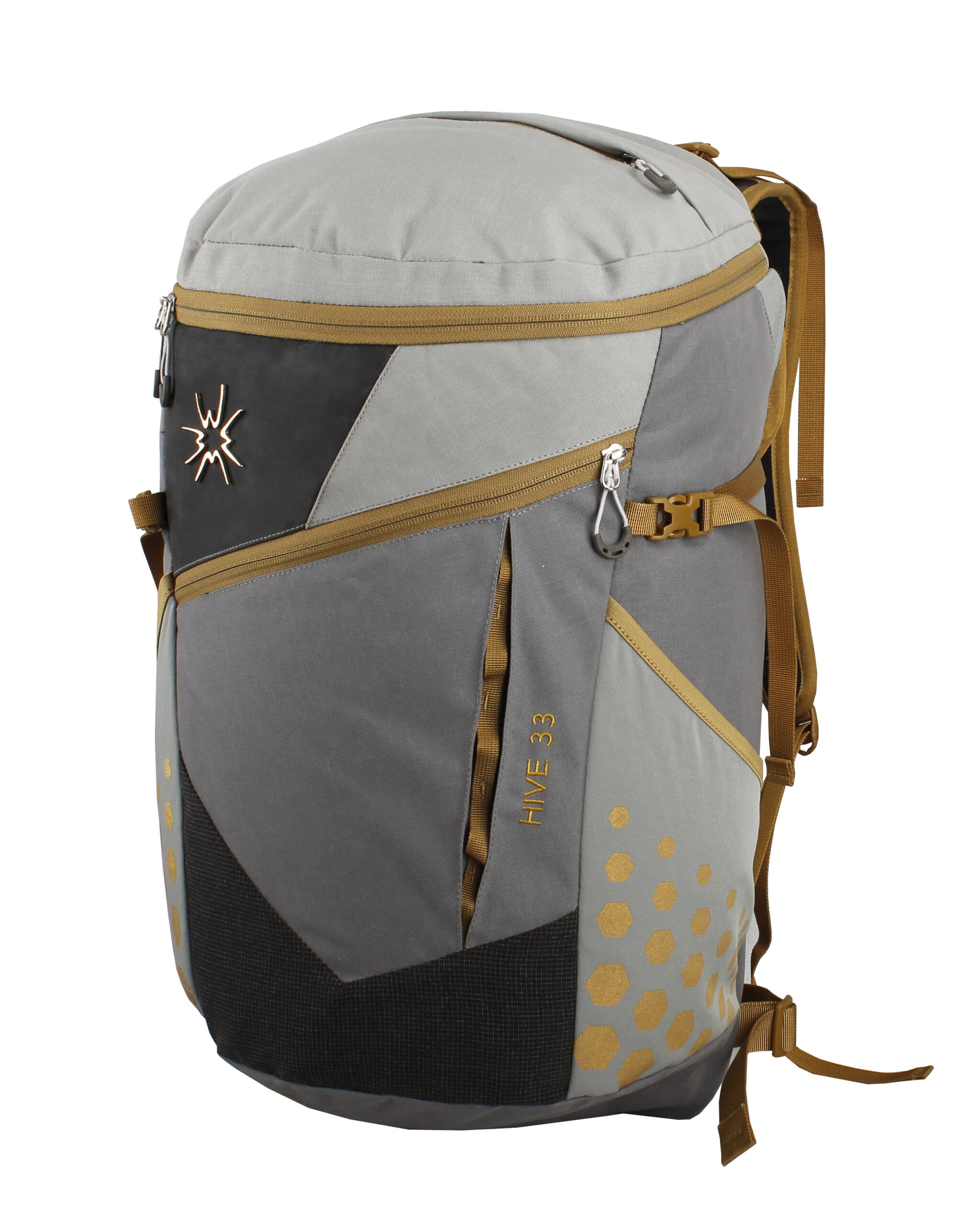 תיק גב אפור