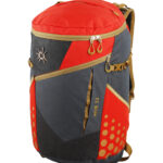 תיק גב אדום שחור