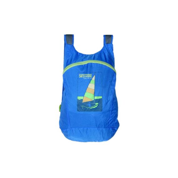 תיק גב מתקפל קטן תכלת